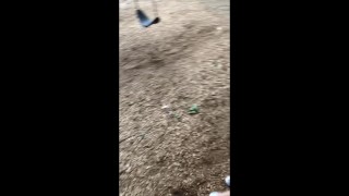 Fooling around at the park, I’m the worst *caught….again*